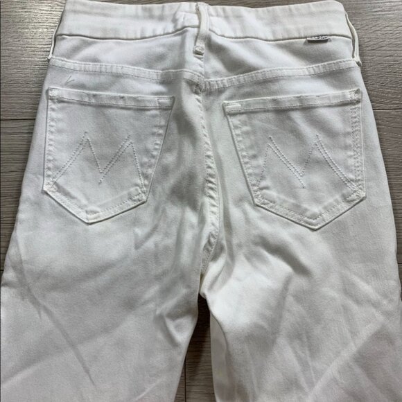 Mother The Looker Crop Glass Slipper Jeans - Picture 6 of 16